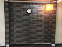 Competitive Price Antique PU Castle Stone Panel Customable Size 1200*300*30mm Polyurethane Rock Wall Panels