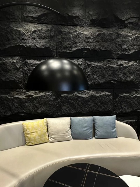 Factory Price Wall Cladding Pu Culture Stone 3d Mushroom Stone Pu Faux Stone Wall Panel for Decoration Waterproof Pu Soft Stone Mushroom Culture Stone Outdoor & Indoor 3d Decoration Polyurethane Pu Faux Soft Stone Wall Panel
