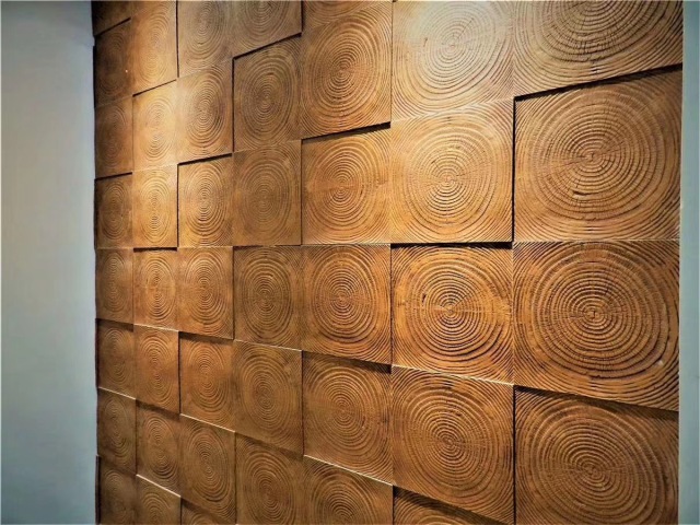 Factory Price High Quality Polyurethane Custom Pu Stone Walls Panels artificial Stone PU Form Wood for Indoor Outdoor