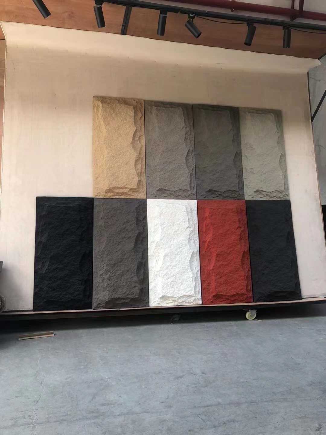 Factory Price Wall Cladding Pu Culture Stone 3d Mushroom Stone Pu Faux Stone Wall Panel for Decoration Waterproof Pu Soft Stone Mushroom Culture Stone Outdoor & Indoor 3d Decoration Polyurethane Pu Faux Soft Stone Wall Panel