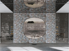 Hot Sale Tariff Reduction Big Size Lightweight PU Cultural Stone Turtle Pattern PU Stone for Indoor and Outdoor Wall Decoration