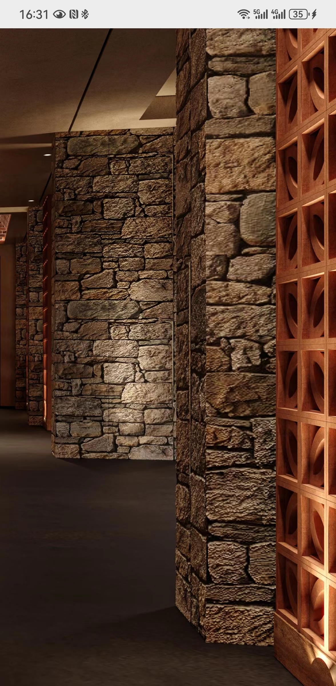 PU Sea Reefs Rock Stone Wall Panel Surface Waterproof Eco-Friendly Outdoor Indoor