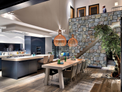 Crushed Mountain Stone Polyurethane Modern Thick Slab Cultural Stone Decorative Panels Moisture-resistant Outdoor Background PU Light Weight Exterior and Interior Wall Cladding Polyurethane Pu Crushed Mountain Stone Waterproof Panel