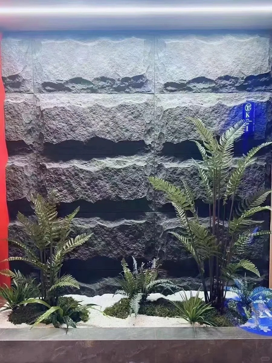 Factory Price Wall Cladding Pu Culture Stone 3d Mushroom Stone Pu Faux Stone Wall Panel for Decoration Waterproof Pu Soft Stone Mushroom Culture Stone Outdoor & Indoor 3d Decoration Polyurethane Pu Faux Soft Stone Wall Panel