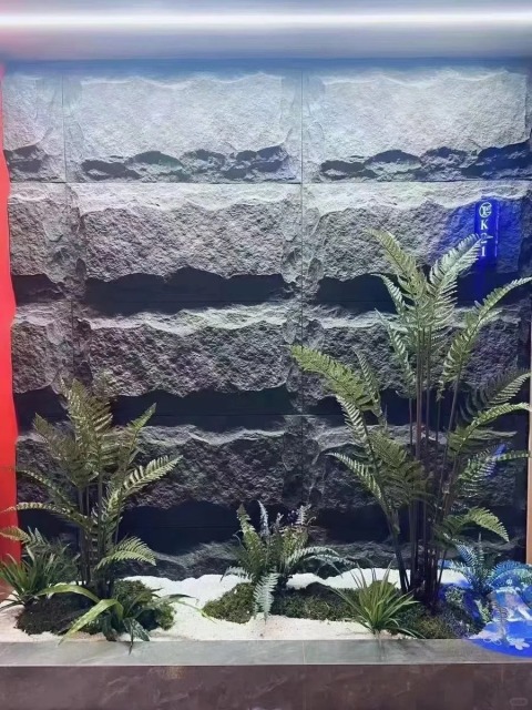 Factory Price Wall Cladding Pu Culture Stone 3d Mushroom Stone Pu Faux Stone Wall Panel for Decoration Waterproof Pu Soft Stone Mushroom Culture Stone Outdoor & Indoor 3d Decoration Polyurethane Pu Faux Soft Stone Wall Panel