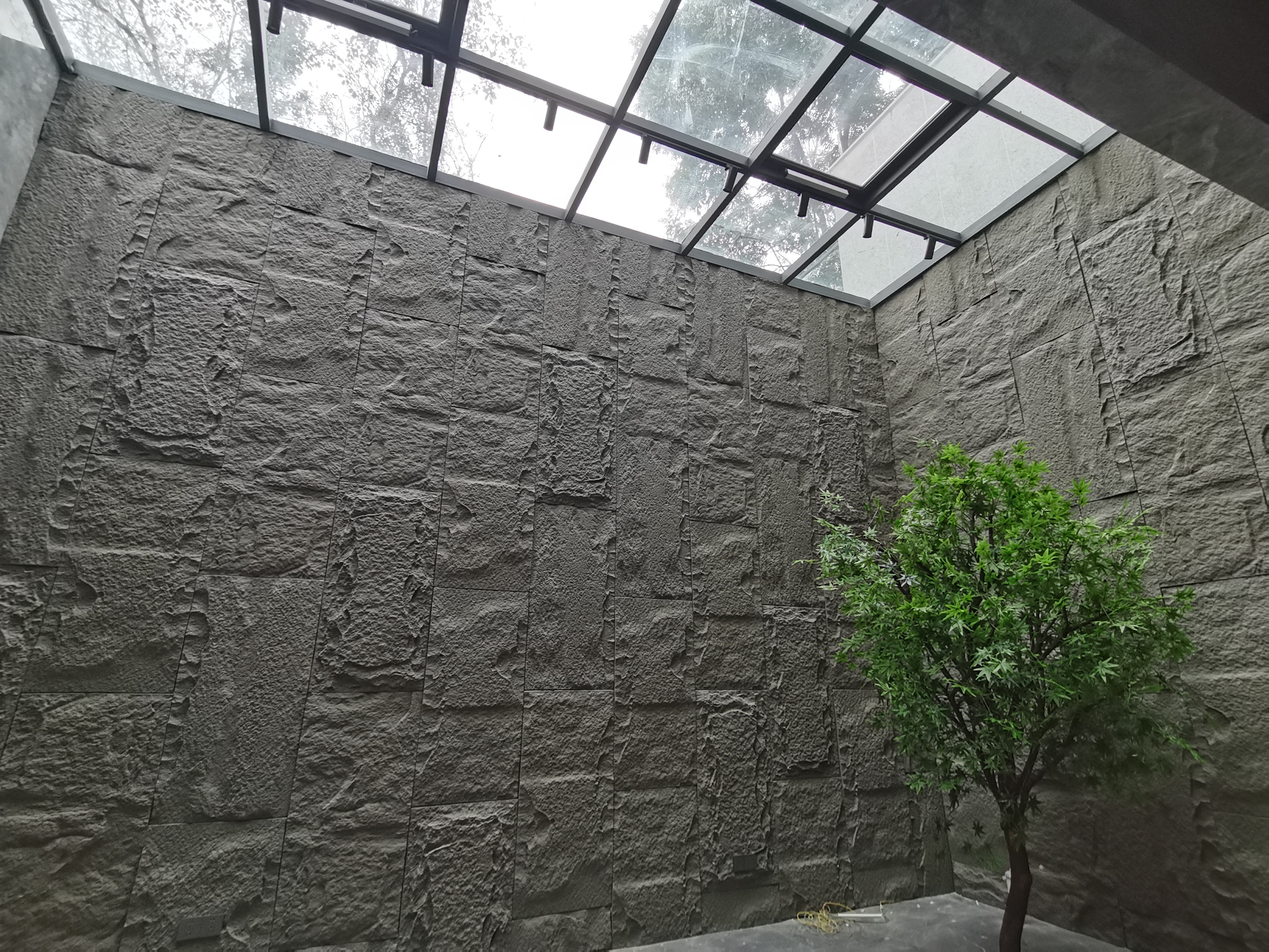 Factory Price Wall Cladding Pu Culture Stone 3d Mushroom Stone Pu Faux Stone Wall Panel for Decoration Waterproof Pu Soft Stone Mushroom Culture Stone Outdoor & Indoor 3d Decoration Polyurethane Pu Faux Soft Stone Wall Panel