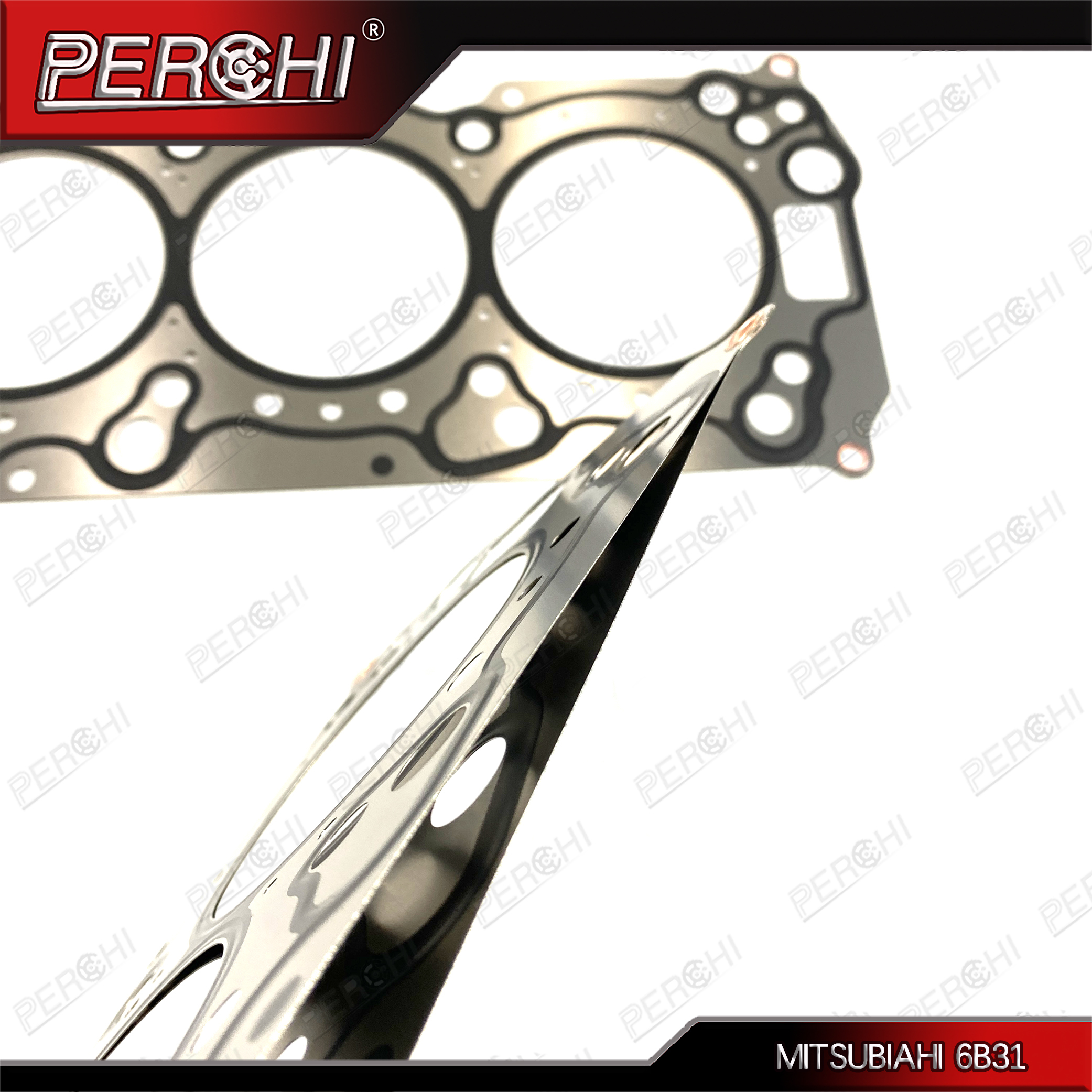 FOR MITSUBISHI 6B31 ENGINE CYLINDER HEAD GASKET OEM 1005B210