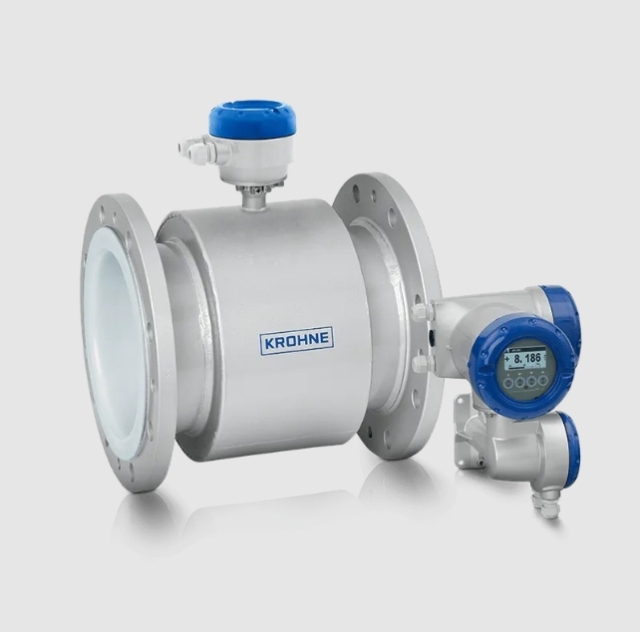 KROHNE OPTIFLUX 4300 Electromagnetic Flowmeter for Industrial Liquid Flow Measurement
