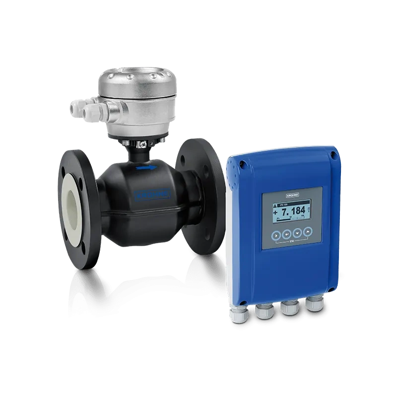KROHNE OPTIFLUX 2100: Reliable Flanged Electromagnetic Flowmeter for Water & Wastewater Utilities