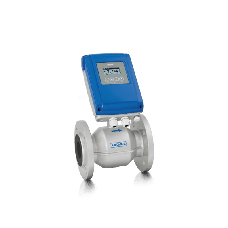 KROHNE OPTIFLUX 2100: Reliable Flanged Electromagnetic Flowmeter for Water & Wastewater Utilities