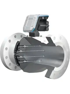 Endress+Hauser FLOWSIC600-XT Ultrasonic Gas Flow Meter | Custody Transfer for Natural Gas & H2 Mix