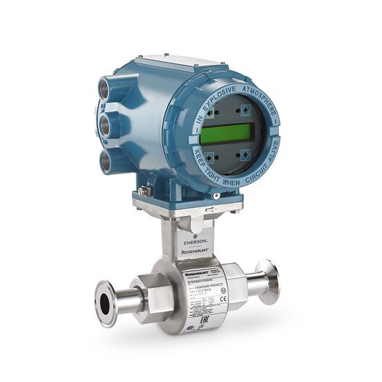Rosemount 8721 Hygienic Magnetic Flow Meter: FDA-Approved Solution for Food & Life Sciences