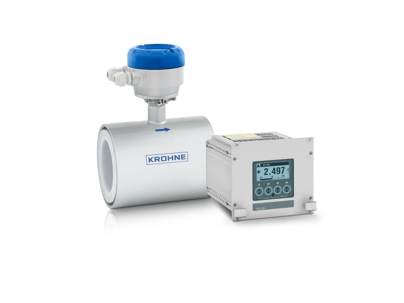 KROHNE OPTIFLUX 1300: High-Precision Wafer-Style Electromagnetic Flowmeter for Slurries & Dosing Skids