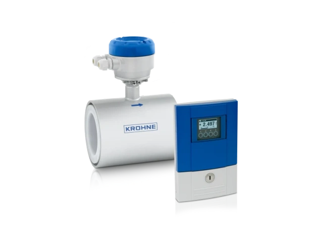 KROHNE OPTIFLUX 1300: High-Precision Wafer-Style Electromagnetic Flowmeter for Slurries & Dosing Skids