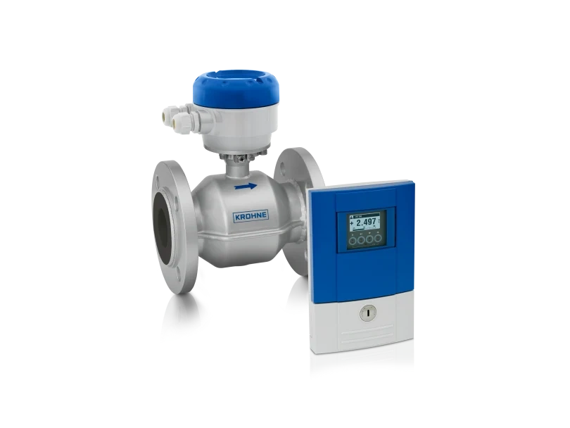 KROHNE OPTIFLUX 2300: High-Accuracy Flanged Electromagnetic Flowmeter for Custody Transfer Water Applications