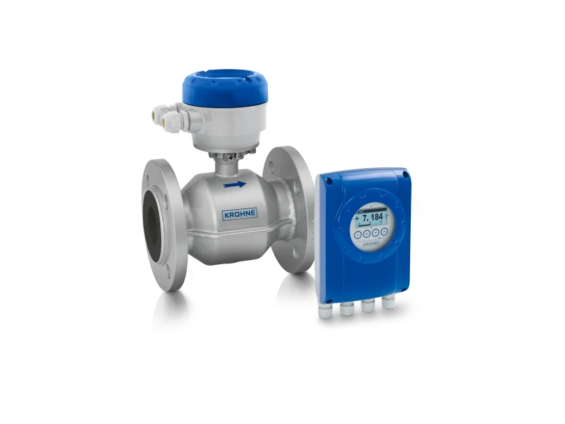 KROHNE OPTIFLUX 2050: Cost-Effective Flanged Electromagnetic Flowmeter for Basic Water & Wastewater