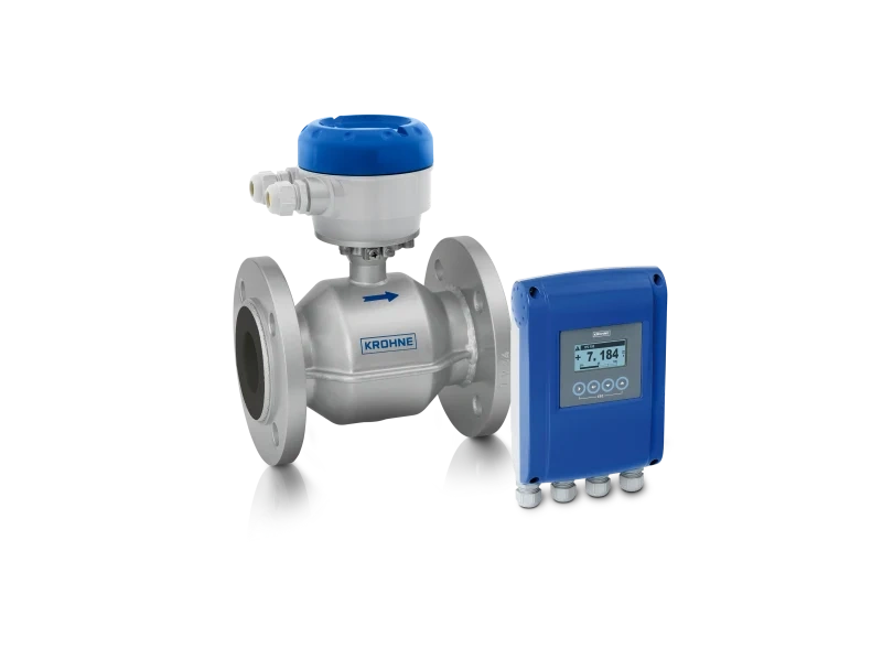 KROHNE OPTIFLUX 2100: Reliable Flanged Electromagnetic Flowmeter for Water & Wastewater Utilities