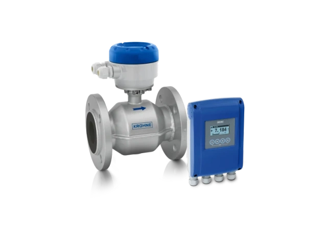 KROHNE OPTIFLUX 2100: Reliable Flanged Electromagnetic Flowmeter for Water & Wastewater Utilities