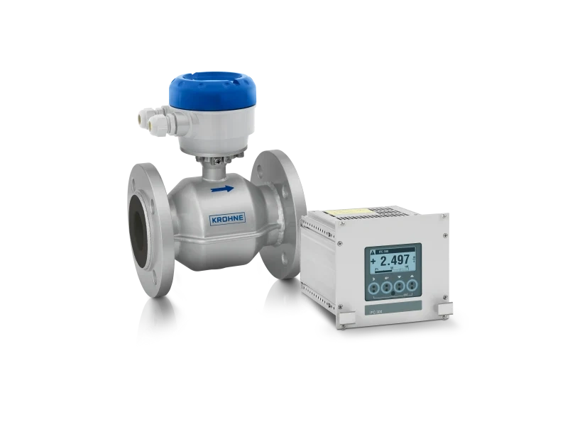 KROHNE OPTIFLUX 2300: High-Accuracy Flanged Electromagnetic Flowmeter for Custody Transfer Water Applications
