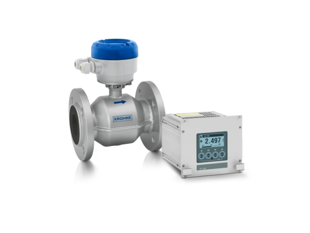 KROHNE OPTIFLUX 2300: High-Accuracy Flanged Electromagnetic Flowmeter for Custody Transfer Water Applications