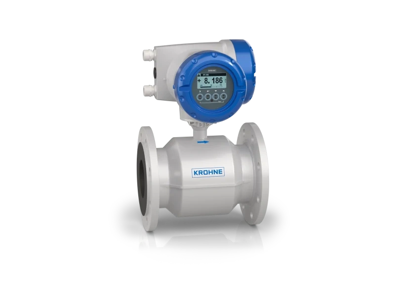 KROHNE OPTIFLUX 2300: High-Accuracy Flanged Electromagnetic Flowmeter for Custody Transfer Water Applications