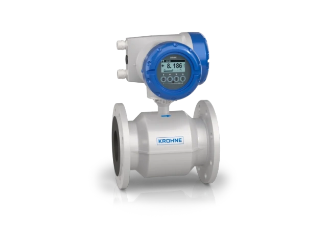 KROHNE OPTIFLUX 2300: High-Accuracy Flanged Electromagnetic Flowmeter for Custody Transfer Water Applications