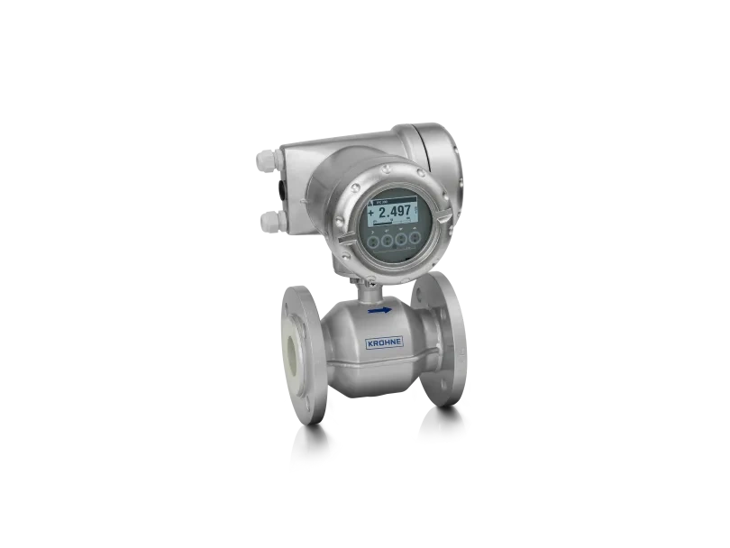 KROHNE OPTIFLUX 2300: High-Accuracy Flanged Electromagnetic Flowmeter for Custody Transfer Water Applications
