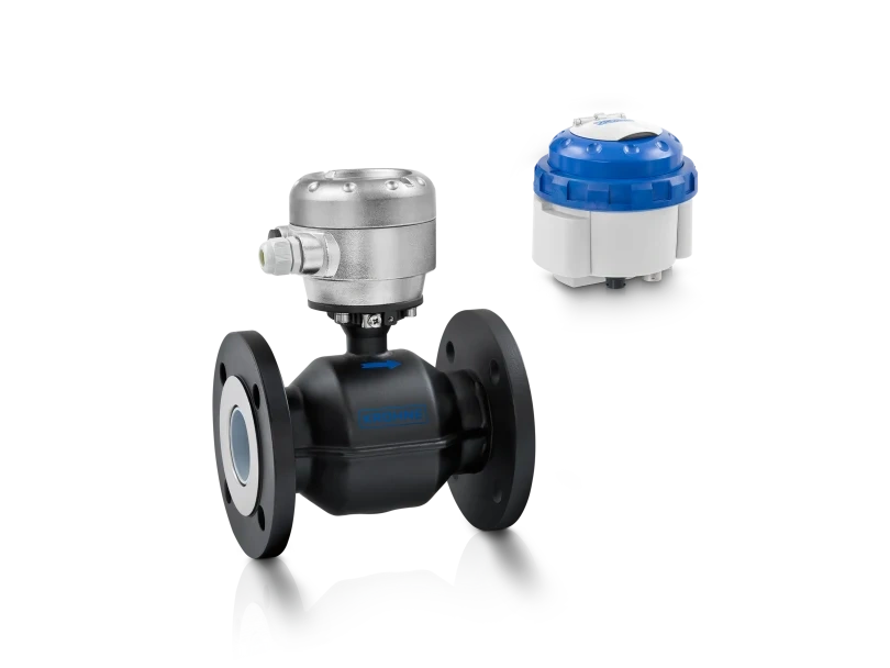 KROHNE WATERFLUX 3070: Battery-Powered Custody Transfer Electromagnetic Water Meter