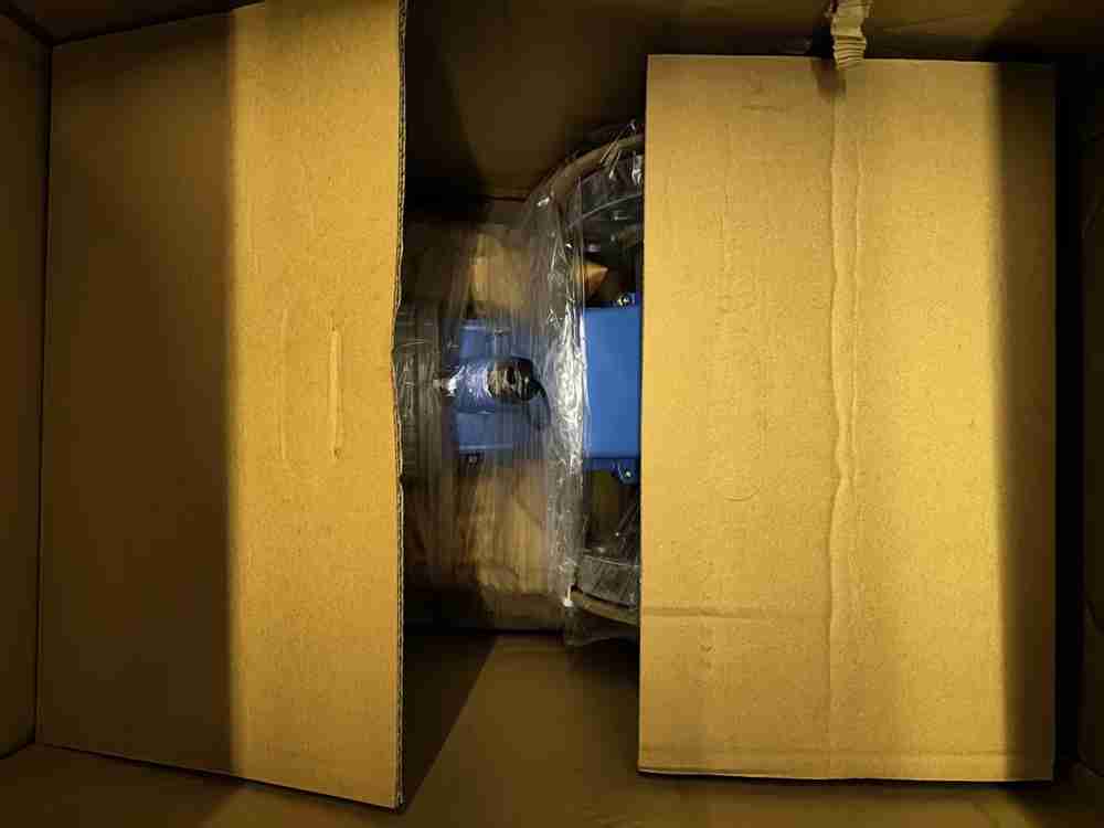 Export packing inspection for Endress+Hauser Promag W800 DN150