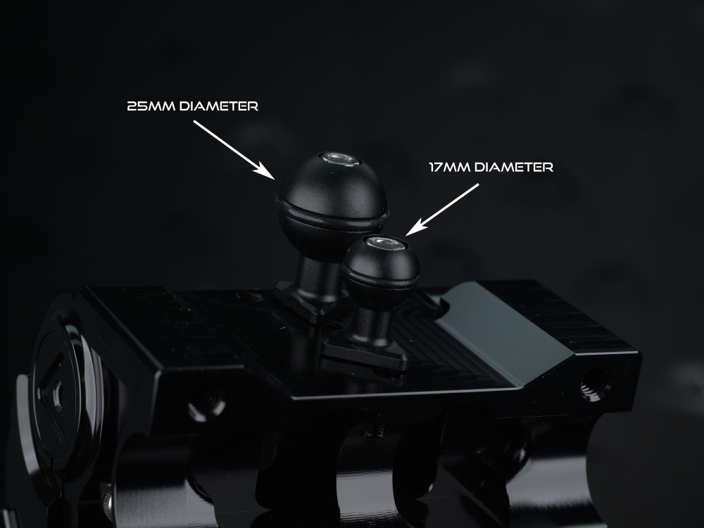 Hyper vision Series Riser Ball Head mount