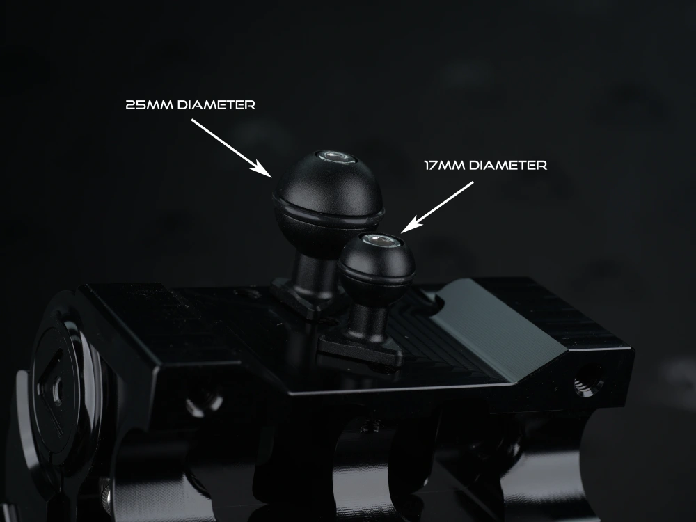 Power Vision Riser Mount Hyper vision Series Riser Ball Head mount