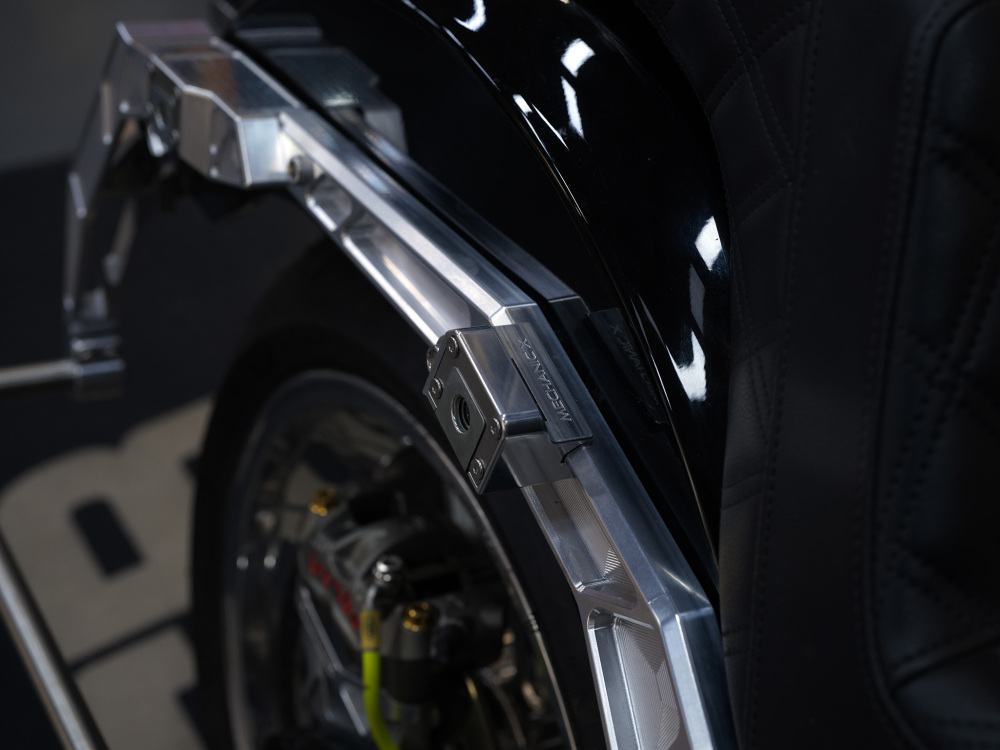 Mechanic X  Billet Frame Tail & Saddlebag Support Brackets