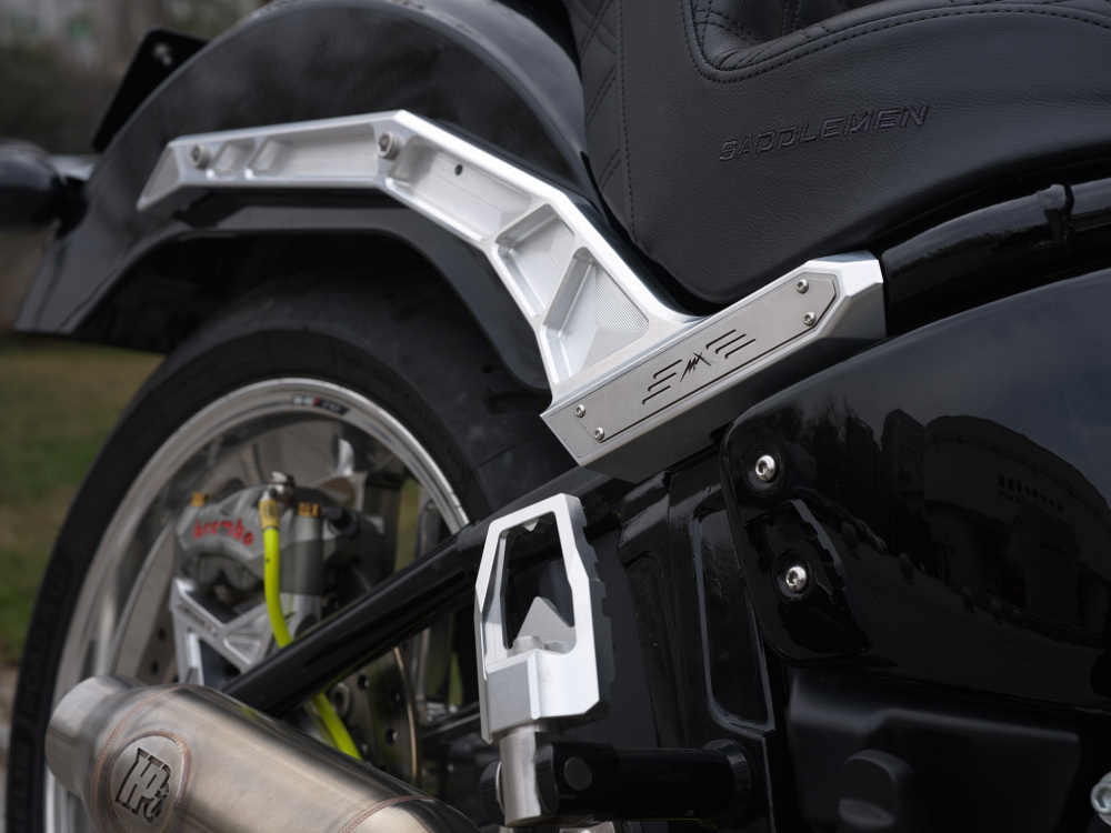 Mechanic X  Billet Frame Tail & Saddlebag Support Brackets