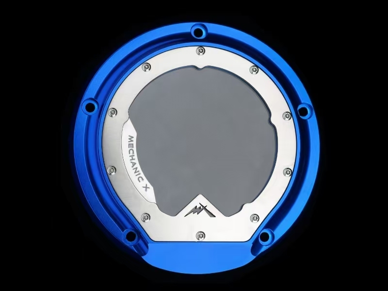 Hyper vision Series Transparent derby cover softail