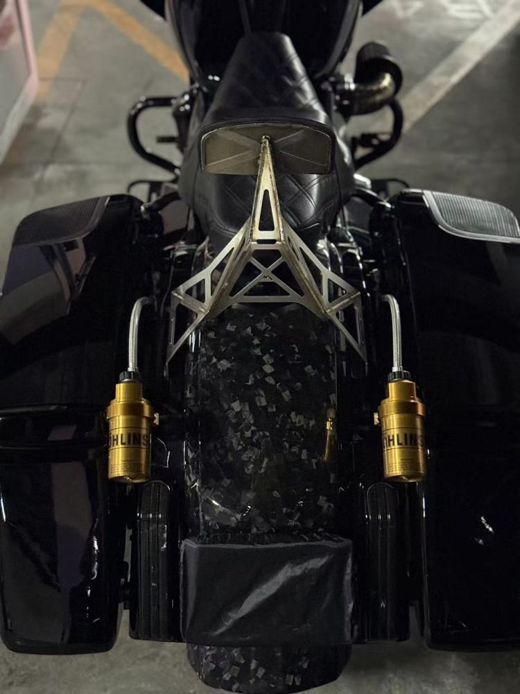 Mechanic X Style Backrest Touring