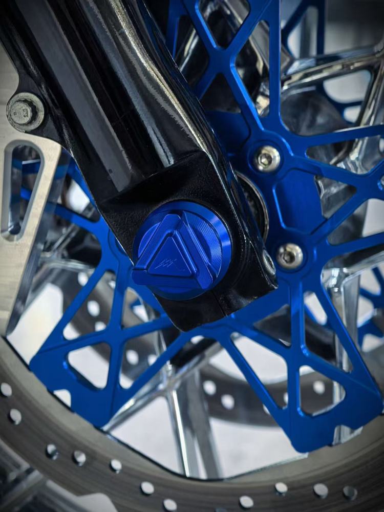 M8 bagger Front Fork Protection