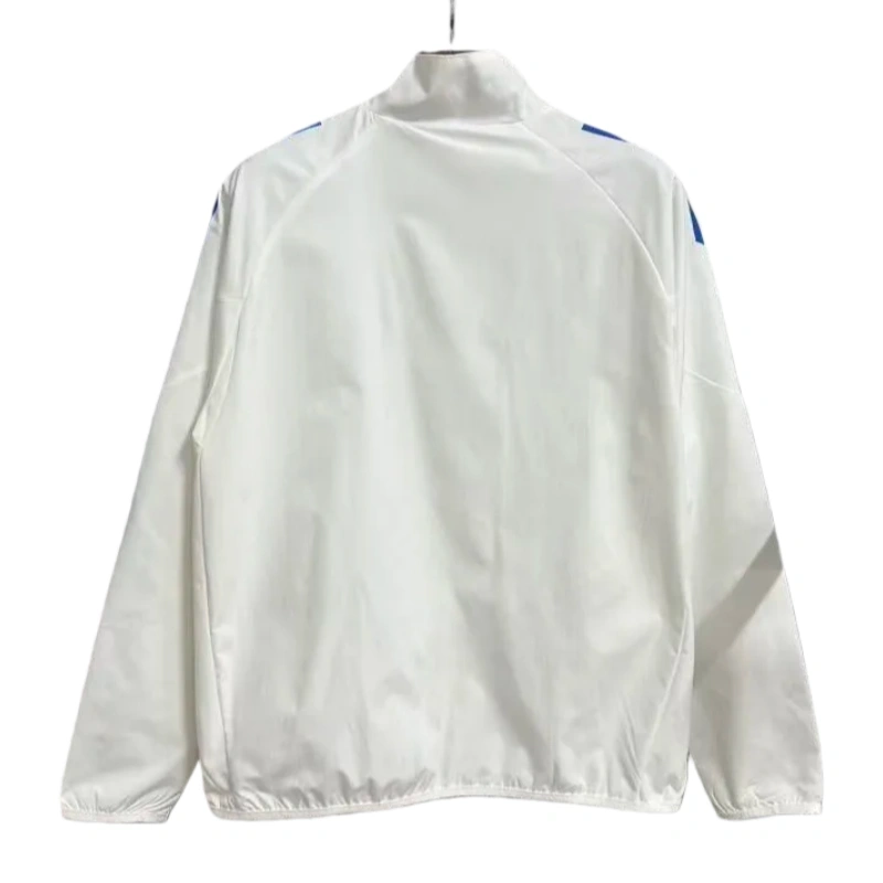 2025-26 Real Madrid Windbreaker lacket white