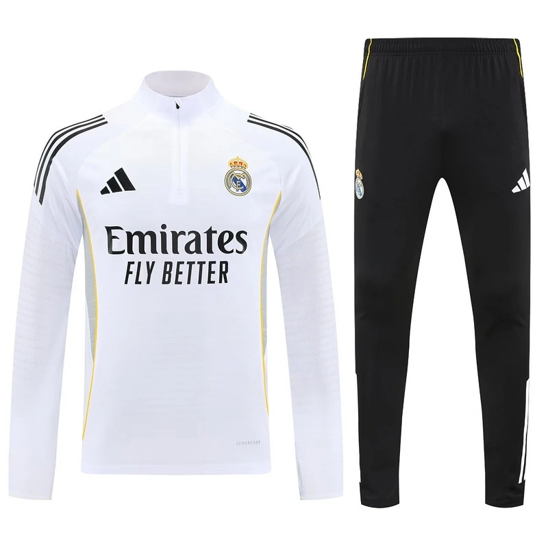 25-26 Real Madrid Match Training Kits Long Football Track suits