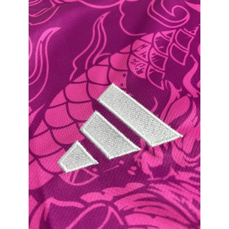 25-26 Real Madrid Pink Dragon Edition Football Shirt Fan Special