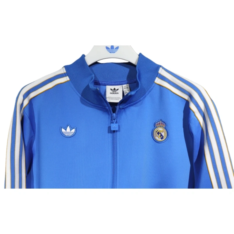 25-26 Real Madrid Training Kit (jacket+Pants) Blue