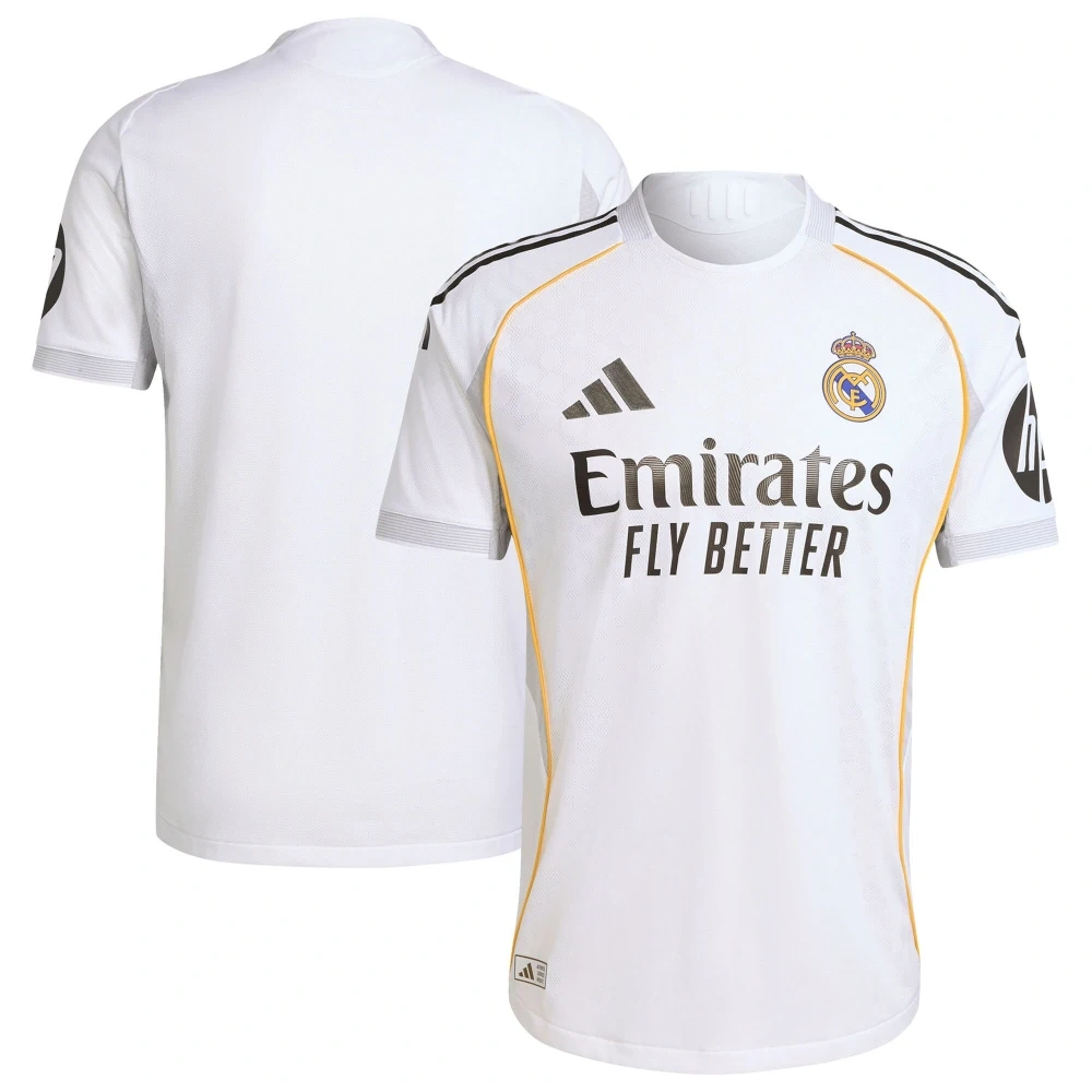 2025-26 Real Madrid Home Soccer Jersey Fan Version Shirt