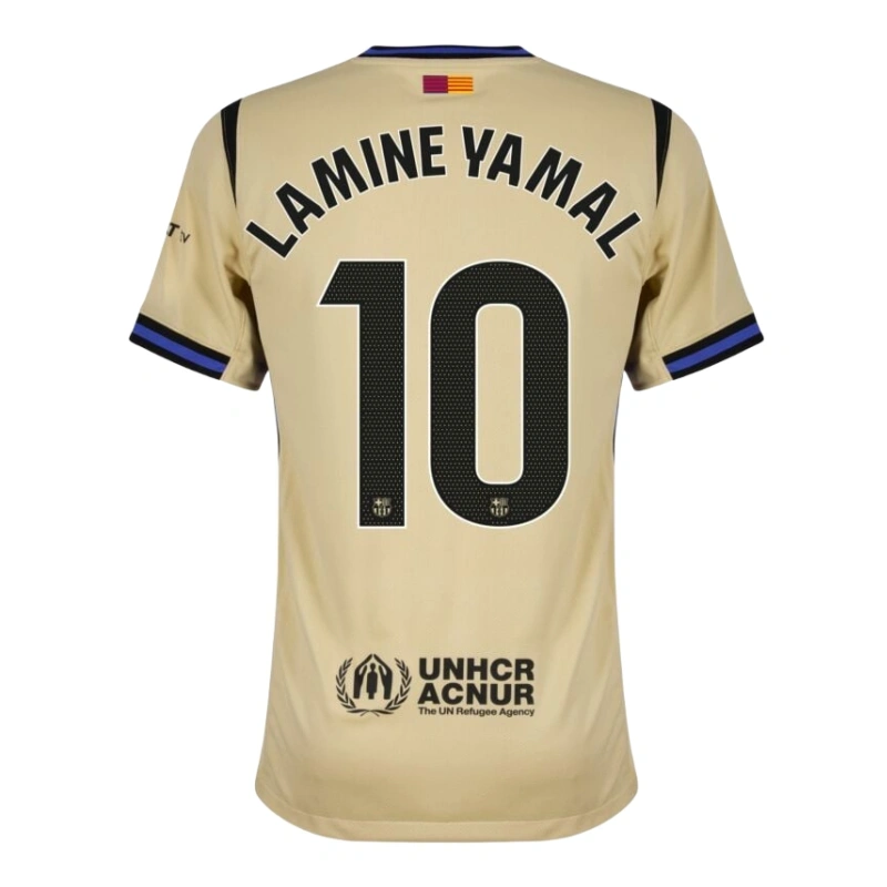 Barcelona Away football Jersey 2025-26 Fan version