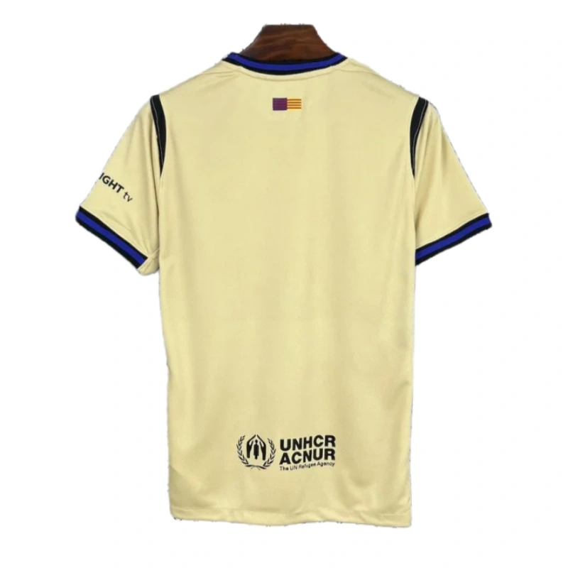 Barcelona Away football Jersey 2025-26 Fan version