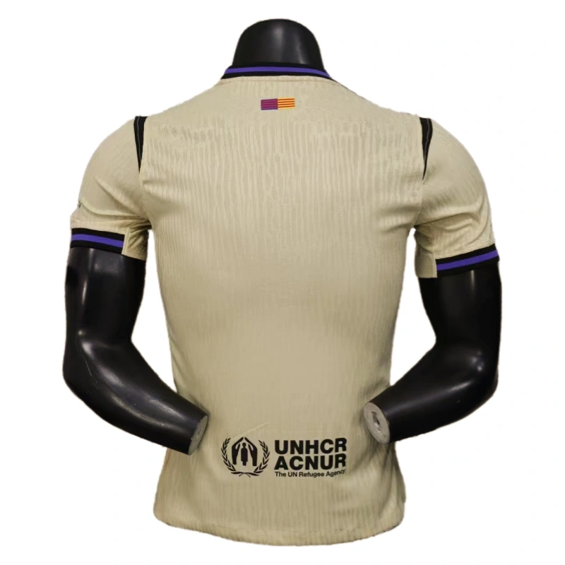 Barcelona Away football Jersey 2025-26 player version