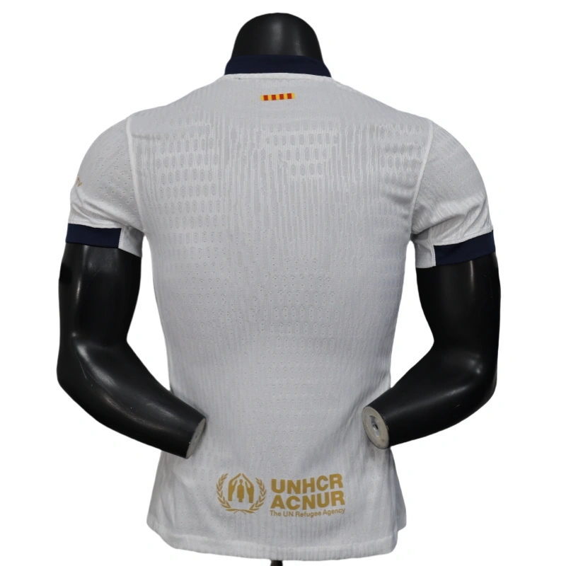 Barcelona X Travis Scott White Shirt Soccer Jersey 25-26