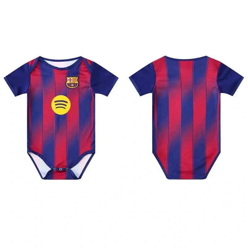 League club baby sports jumpsuit football jersey crawling Kids suit Football Gift