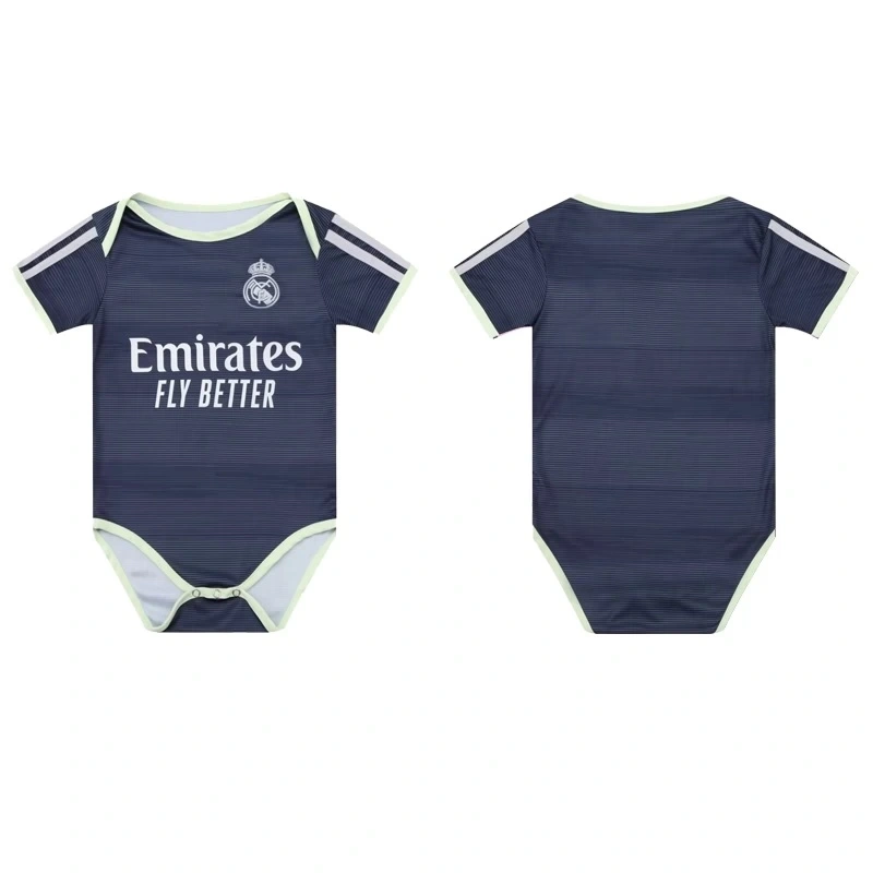 League club baby sports jumpsuit football jersey crawling Kids suit Football Gift
