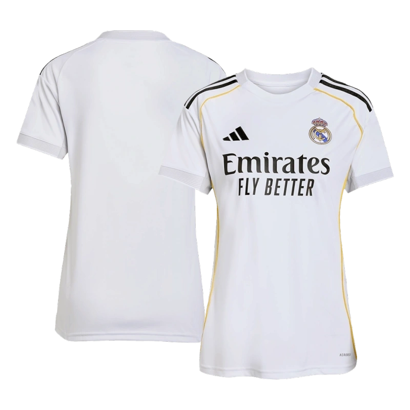 Real Madrid Soccer Jersey Home Women's Custom Shirt 2025-26 Fan version