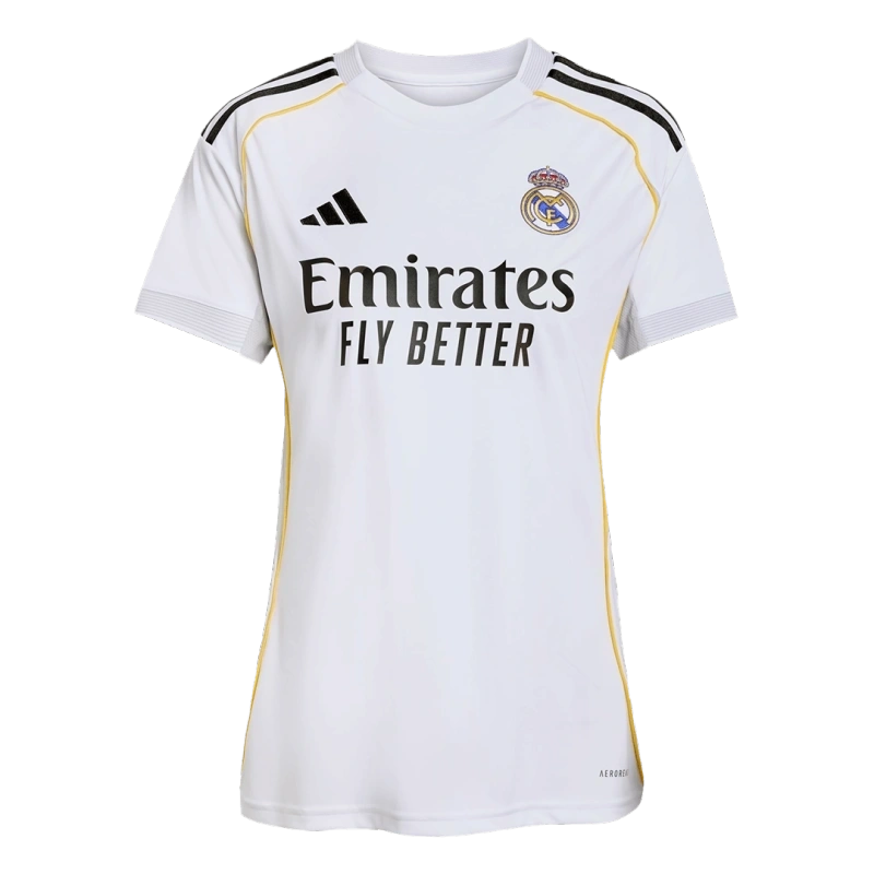 Real Madrid Soccer Jersey Home Women's Custom Shirt 2025-26 Fan version