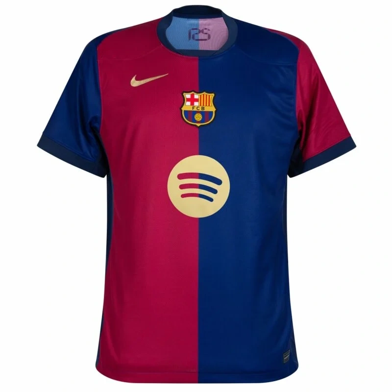 Barcelona Home Lamine Yamal 19 Shirt (La Liga) 2024-2025 player Version